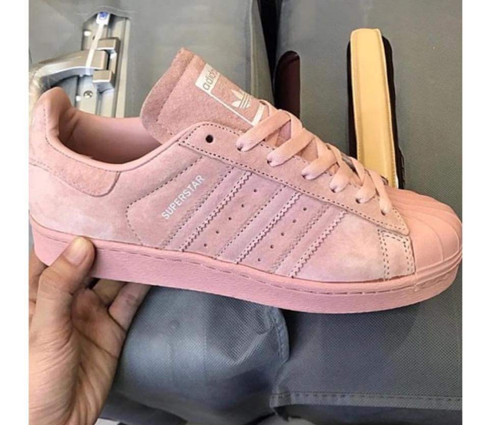 pink velvet adidas