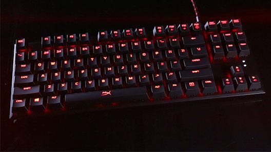 Hyperx alloy sales fps 10 keyless