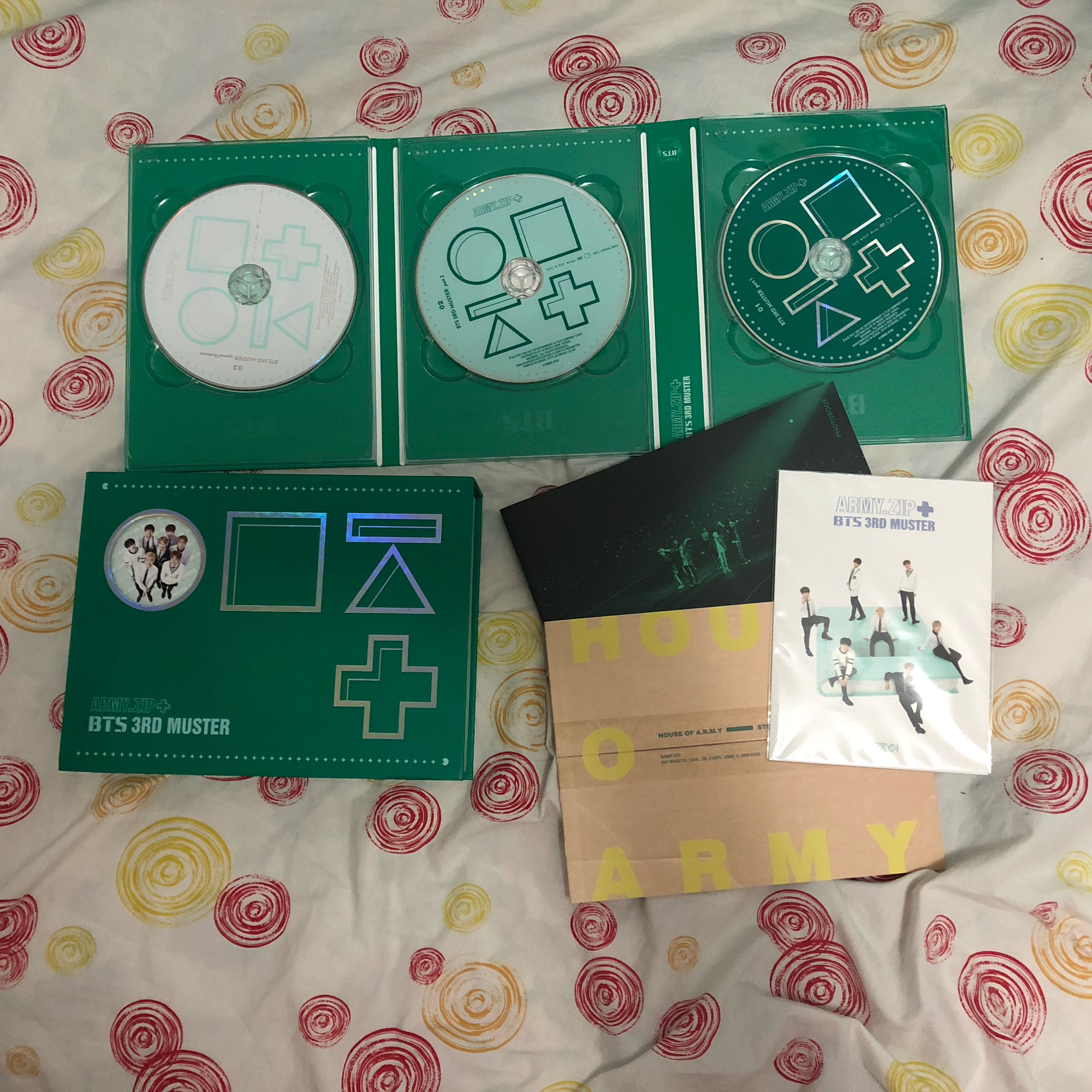 Bts 3rd Muster Army Zip K Wave On Carousell