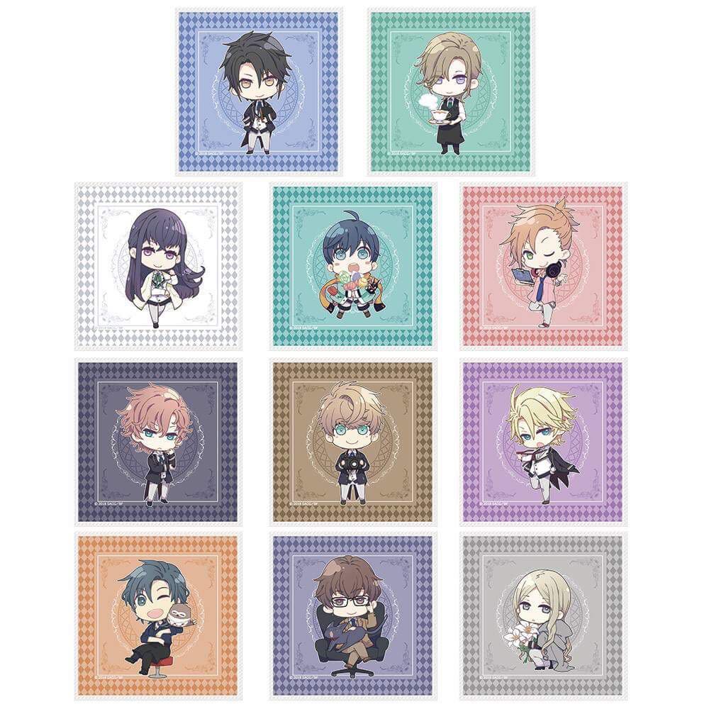 Butlers ～千年百年物語～ ハンドタオルコレクション11個入りBOX 【1BOX】11個入り【SIZE】約180×180mm, 興趣及遊戲,  收藏品及紀念品, 日本明星- Carousell