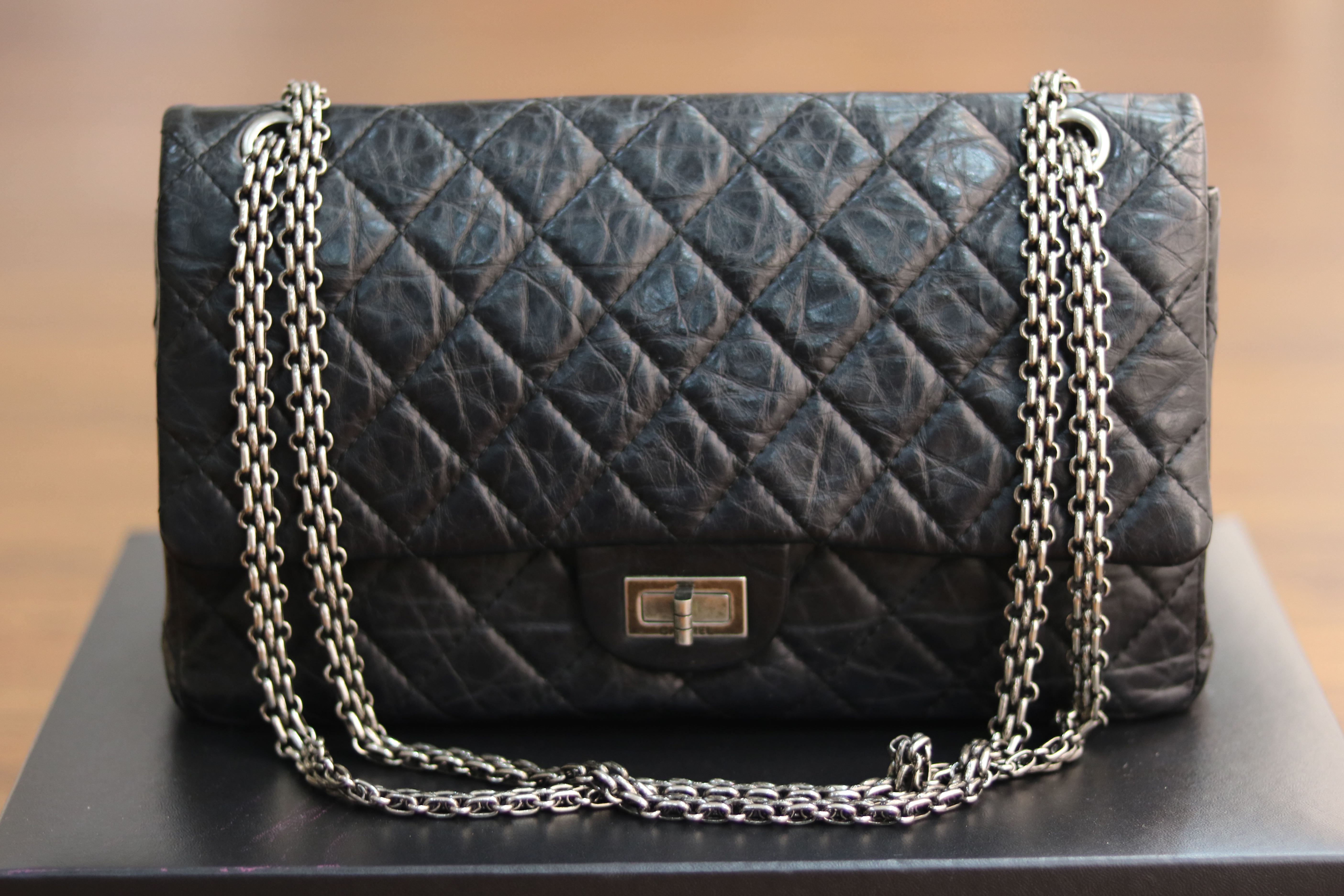 Chanel reissue 226 ruthenium outlet