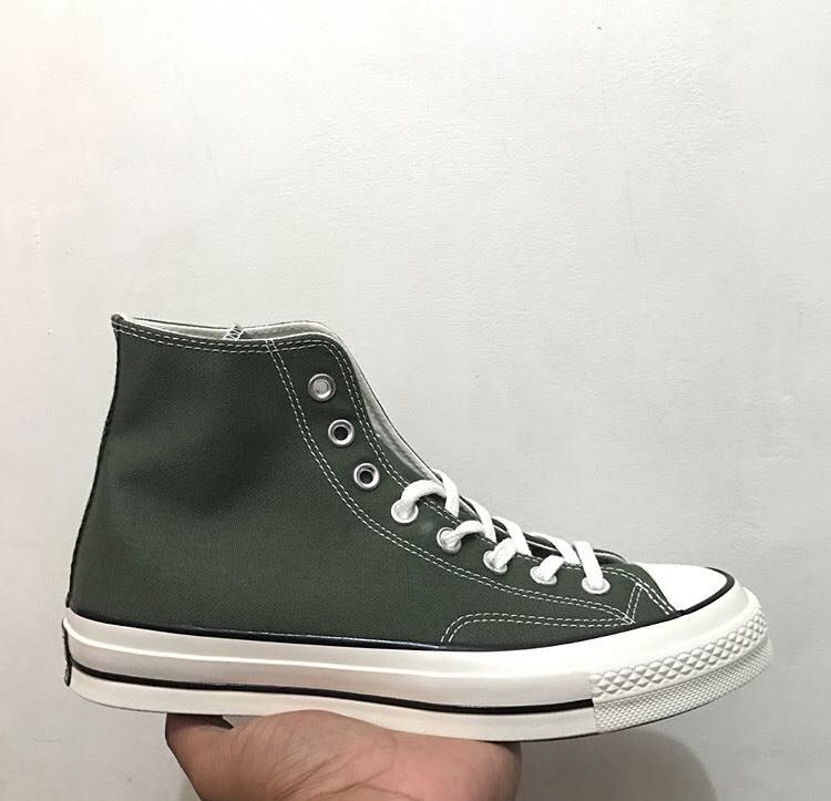 converse 70s green army