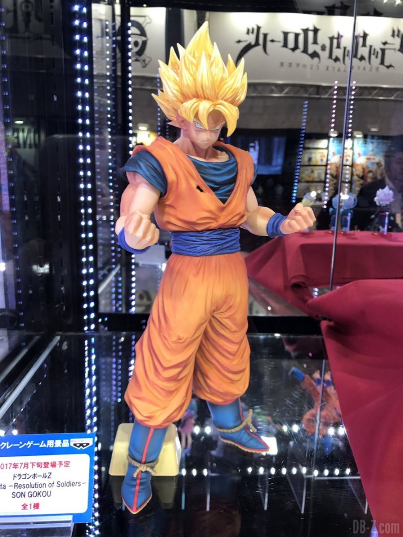 banpresto dragon ball z grandista resolution of soldiers son goku action figure