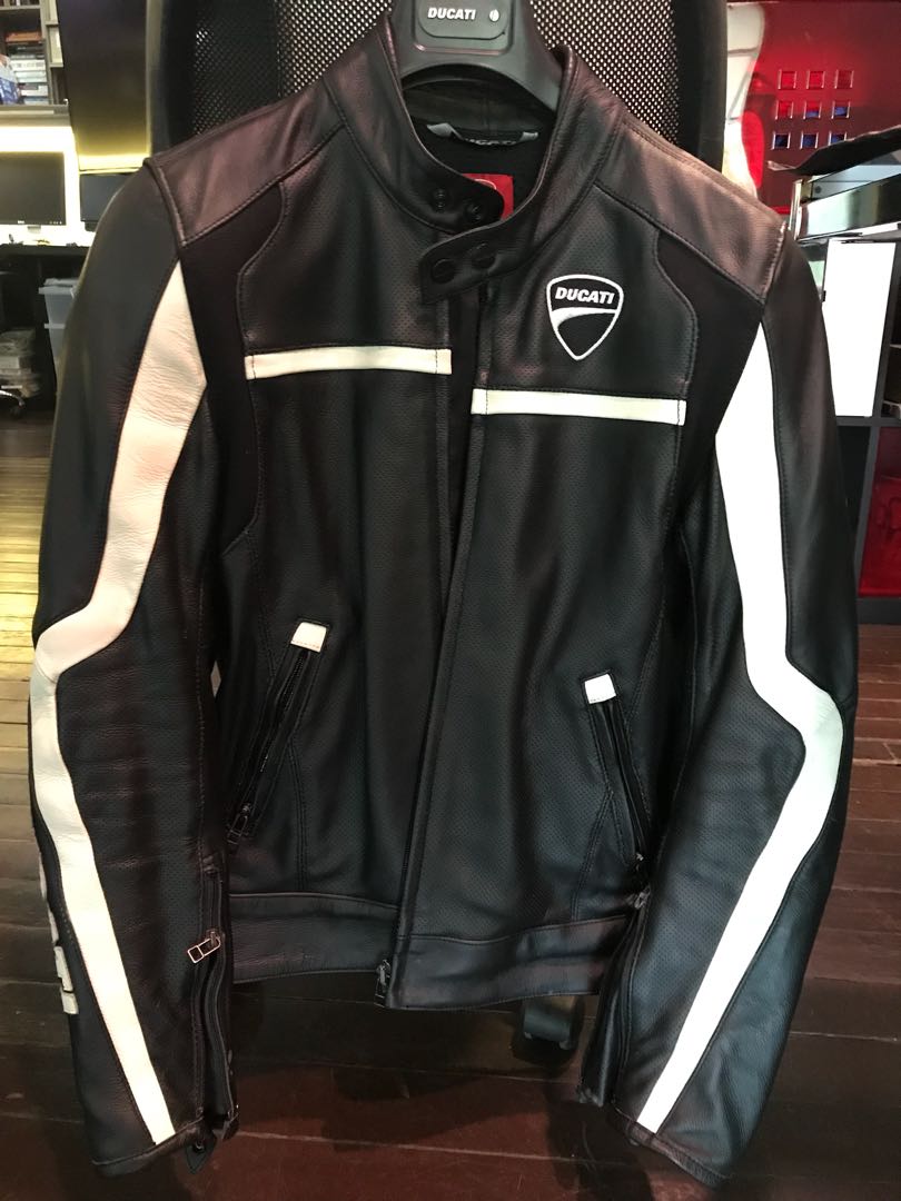 Ducati Dainese Twin Leather Jacket Size46 Man Motorbikes