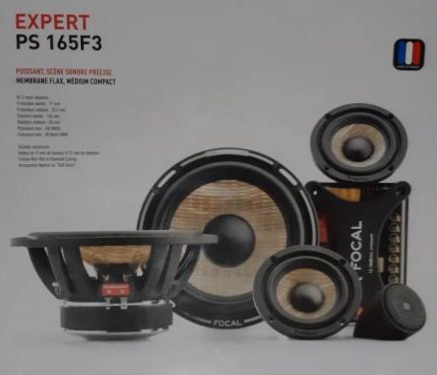 focal 3 way components