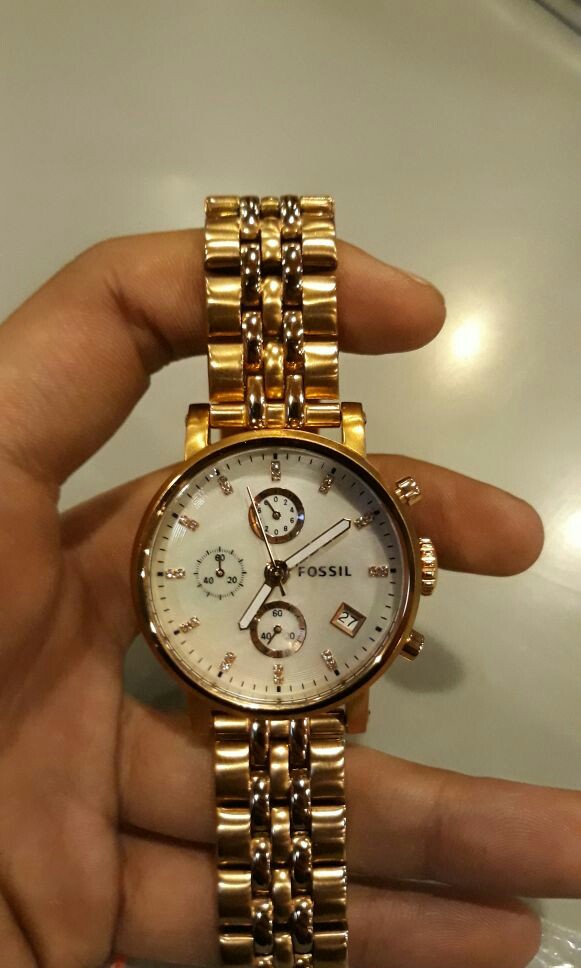 Fossil boyfriend mother of pearl 
