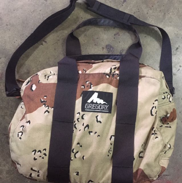 gregory camo sling bag
