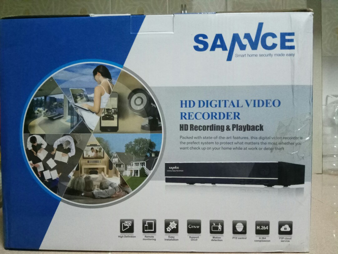 SANNCE HD Digital video recorder Photography Video Cameras on
