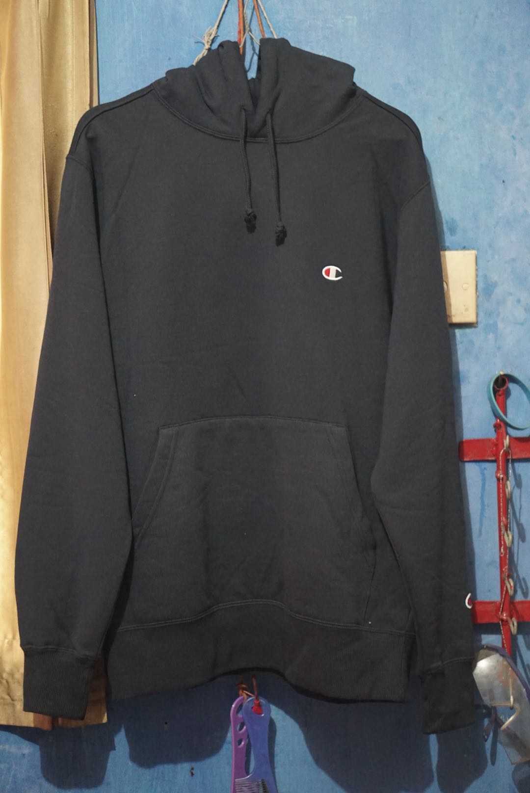 bahan hoodie champion original