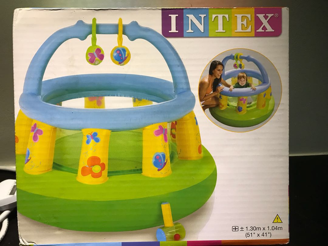 Intex soft sides my first gym, Babies & Kids, Infant Playtime on Carousell