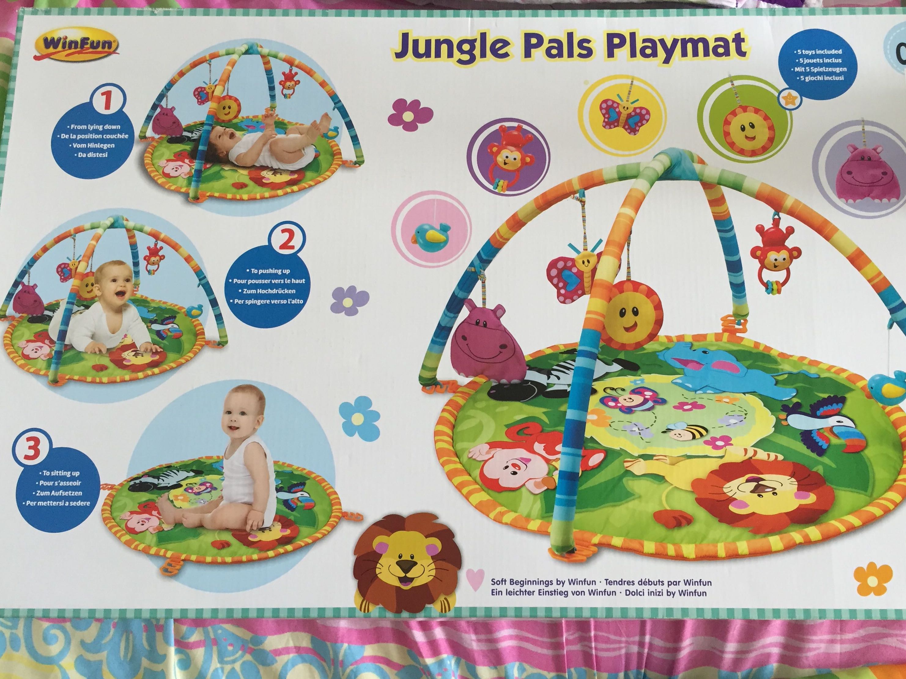 jungle pals playmat