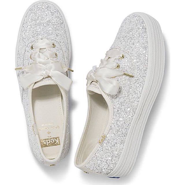 keds x kate spade new york triple glitter sneakers