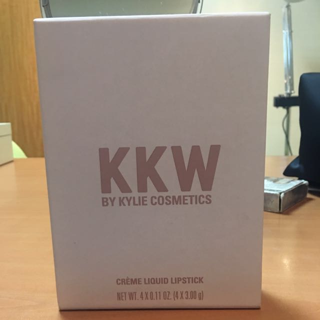 KKW x Kylie creme liquid lipstick (Category: Makeup) located in Manila. Submitted by chike12 (Listing ID 127376989, Image 1). Description: Used a few times! .