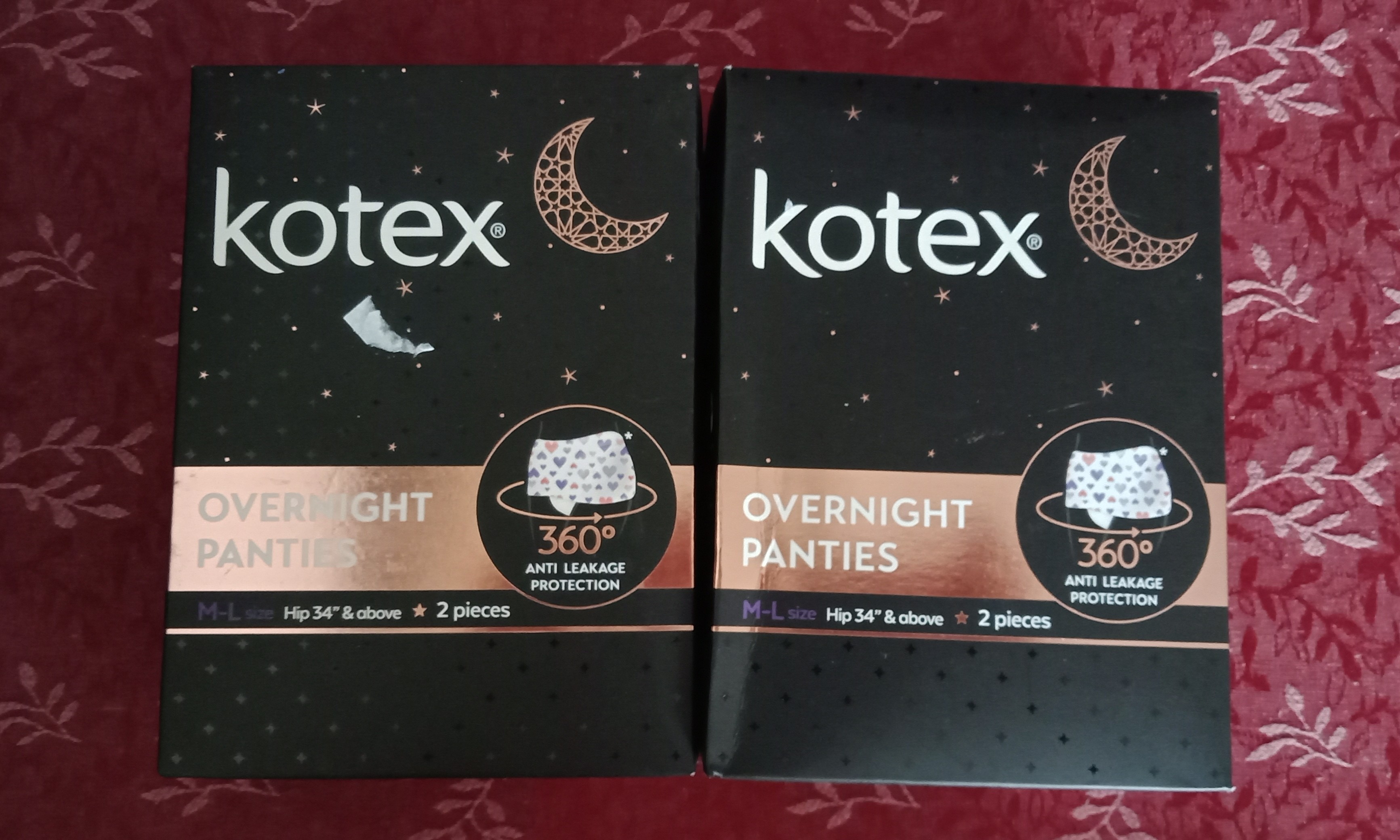 Kotex Overnight Panties, Pregnancy