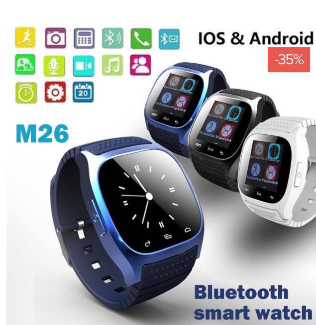 M26 bluetooth smart on sale watch