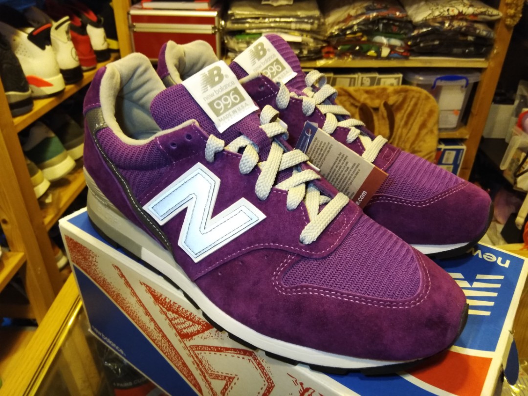 New Balance MPU 山下紫Made in USA us9.5  .5cm, 男裝, 鞋