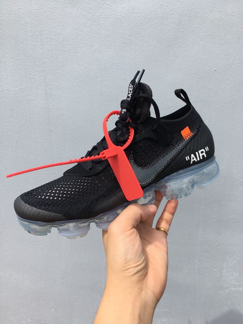 How to get New Nike Off White Air Vapormax Black OW online