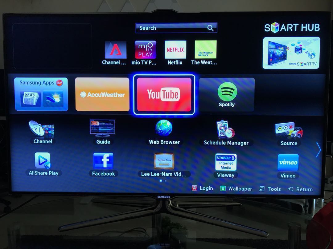 Samsung Ua46es7500m 46 Series 7 Slim Full Hd 3d Led Smart Tv
