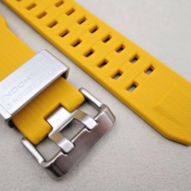 Selling original G Shock Mudmaster yellow band strap gwg 1000 gwg1000