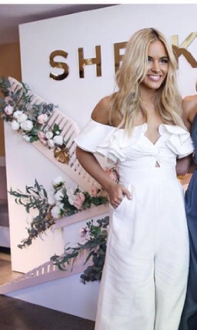 Sheike white jumpsuit clearance