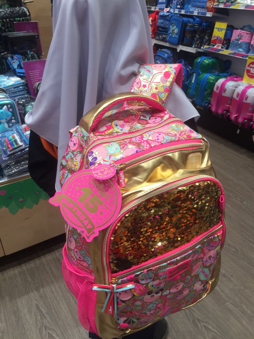Smiggle limited edition backpack hot sale