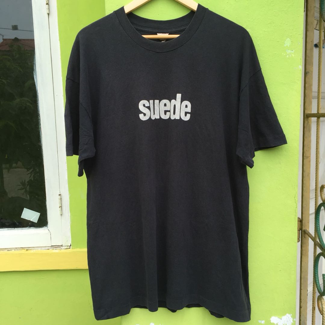 suede band t shirt