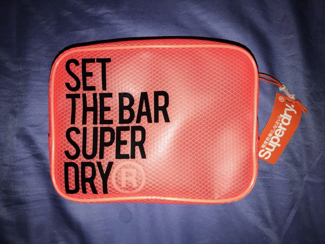 Superdry Super Fit Sport Jelly Pouch Women s Fashion Bags Wallets Cross body Bags on Carousell