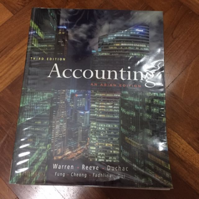 [TEMASEK POLY] Accounting An Asian Edition, Hobbies & Toys, Books