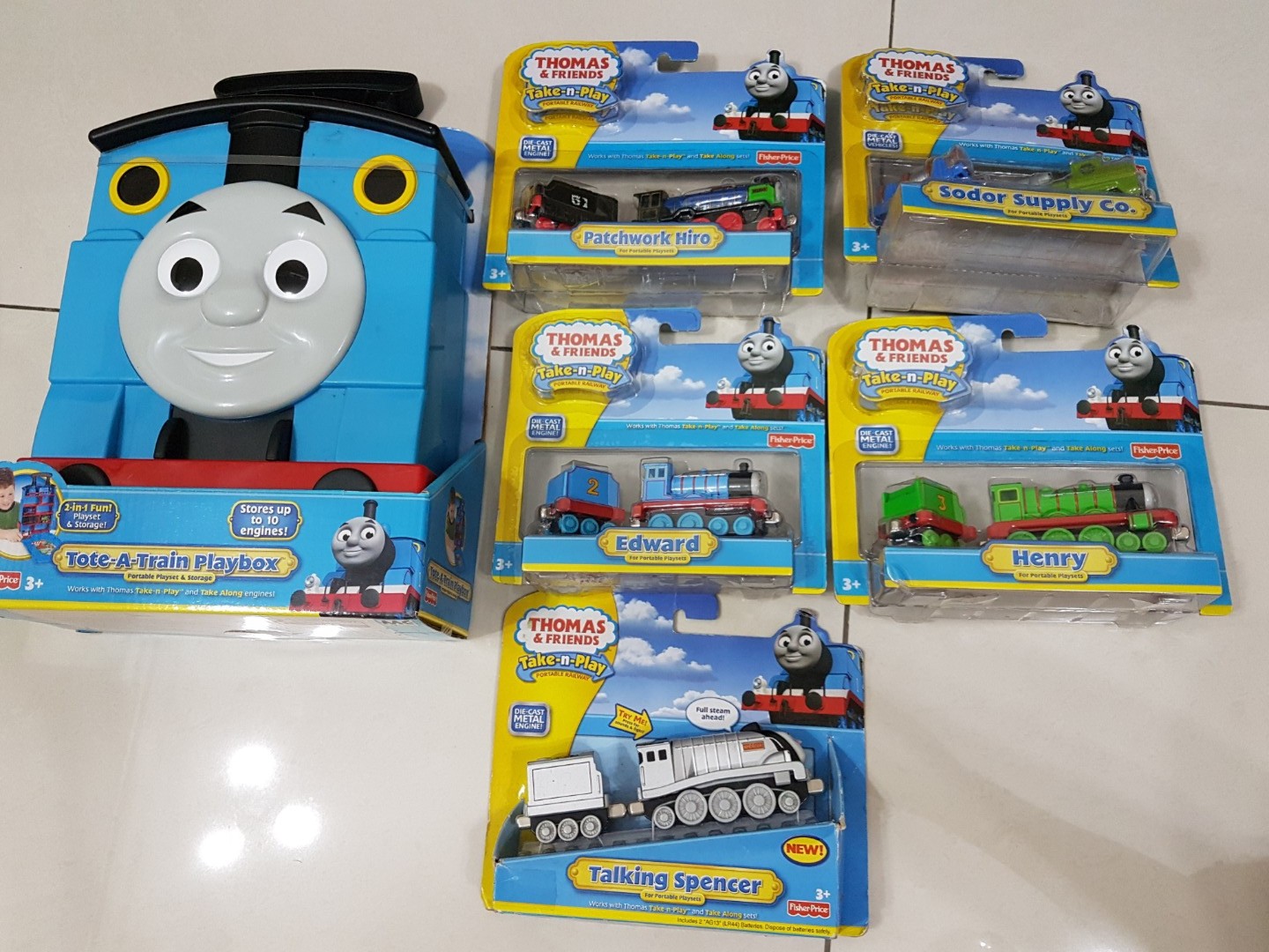 Thomas and friends take n play henry new arrivals