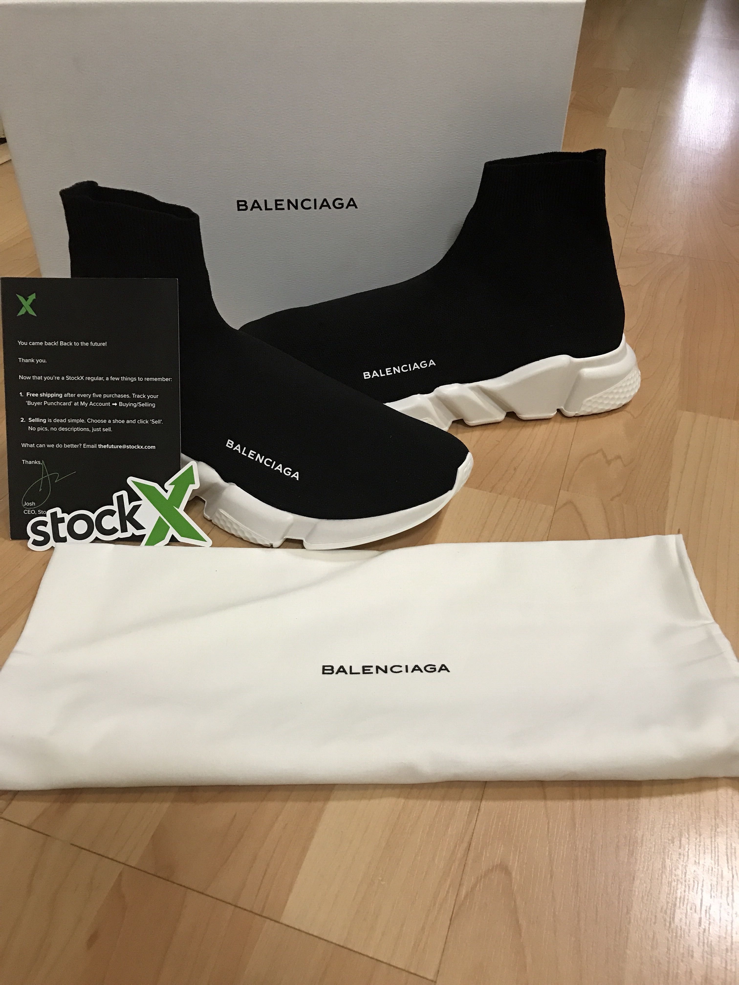 balenciaga speed trainer stockx