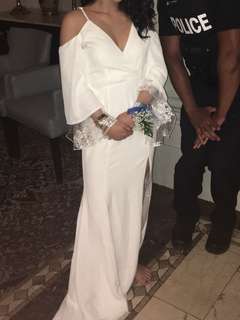 Misguided White Prom Dress / Wedding Dress