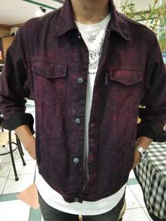 Washed Jeans Maroon Bukan Roughneck