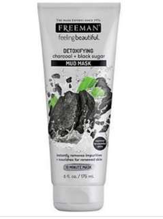 Freeman Mask Detoxifying Charcoal & Black Sugar