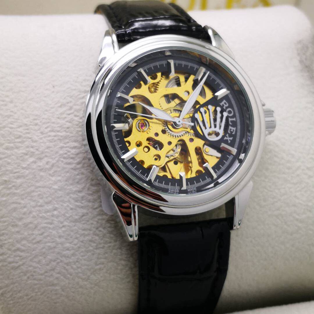 Jam rolex on sale skeleton
