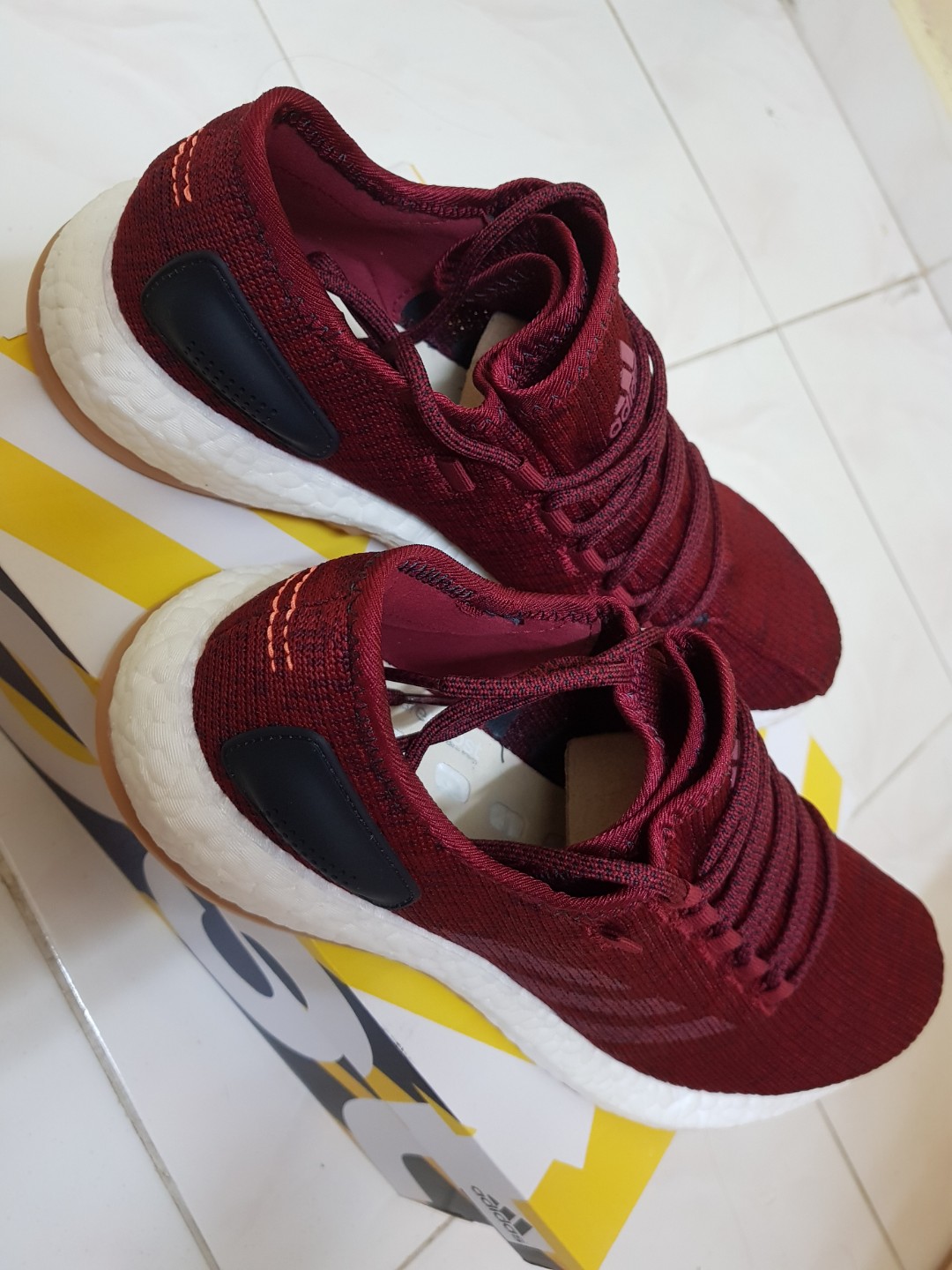 Adidas pure boost mens trainers sales