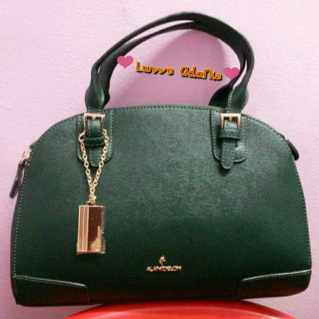 ALAIN DELON AUTHENTIC ORIGINAL BRANDED HANDBAG TOTE BAG SLING BAG
