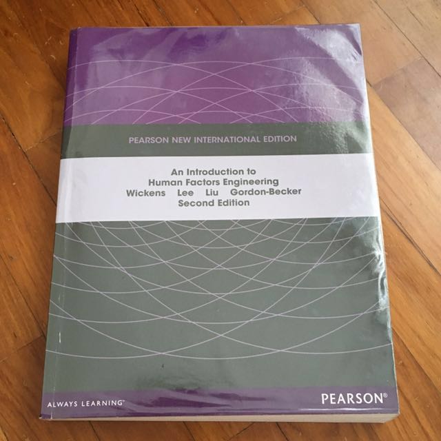 An Introduction to Human Factors Engineering, Hobbies & Toys, Books ...