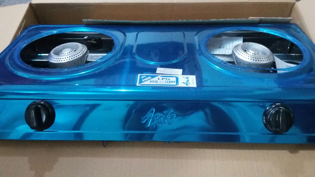 Repriced Asahi 2 Burner Gas Stove Gs 447 Repriced On Carousell