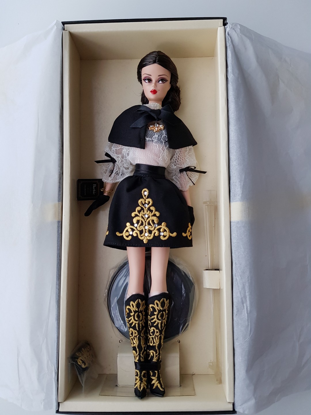 Barbie Silkstone Dulcissima - Gold Label - Collection Fashion Model Mattel (Indonésie), état Neuf