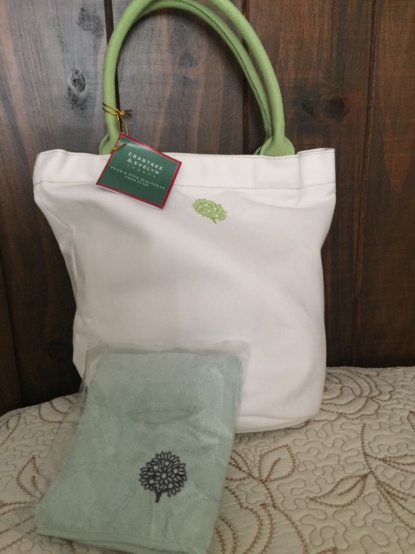 crabtree and evelyn tote bag