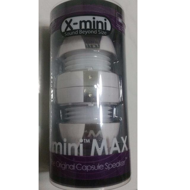 x mini max 2 capsule speaker