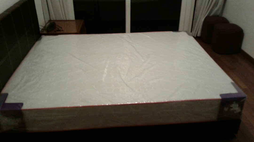 Brand New Lacey Bonnell Queen Spring Mattress (original plastic wrap