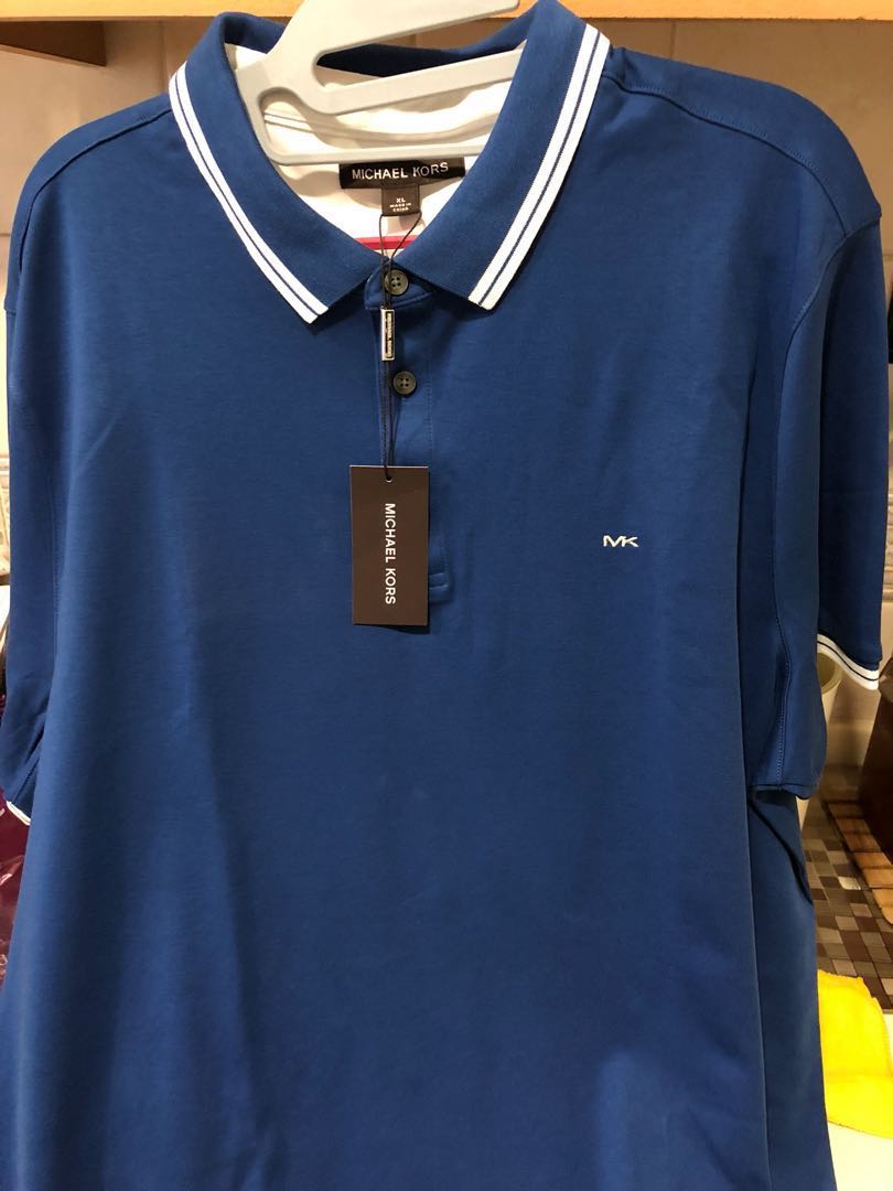 michael kors polo blue