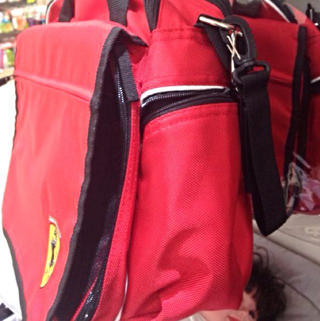 ferrari diaper bag