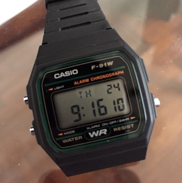 Casio f91w hotsell for sale