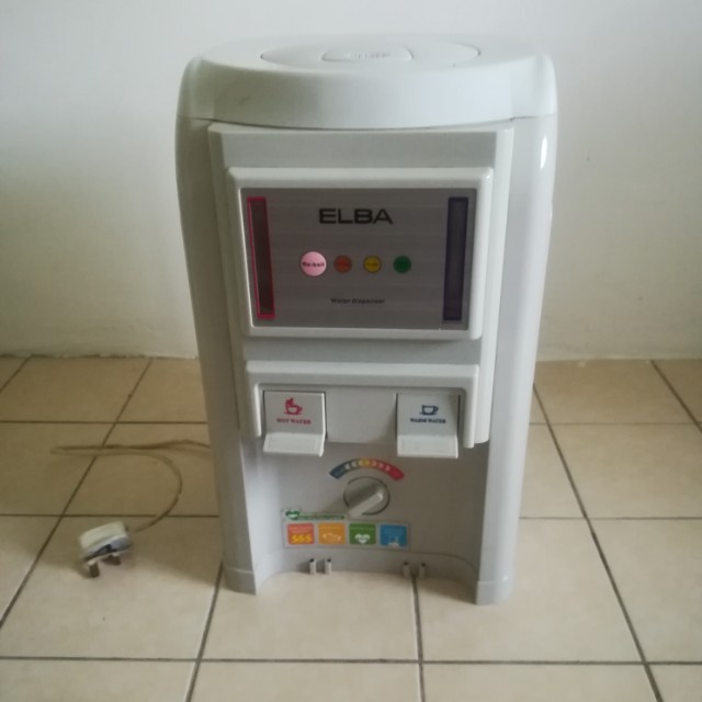 Elba water dispenser (HOT WATER / WARM WATER), TV & Home Appliances