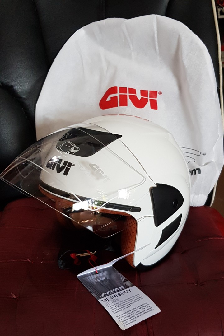 GIVI half face helmet, Motorcycles, Motorcycle Apparel on Carousell