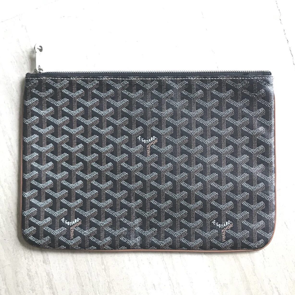 Goyard Pouch Senat MGM A4 size Men Clutch Sleeve File Organizer , Men's  Fashion, Bags, Belt bags, Clutches and Pouches on Carousell