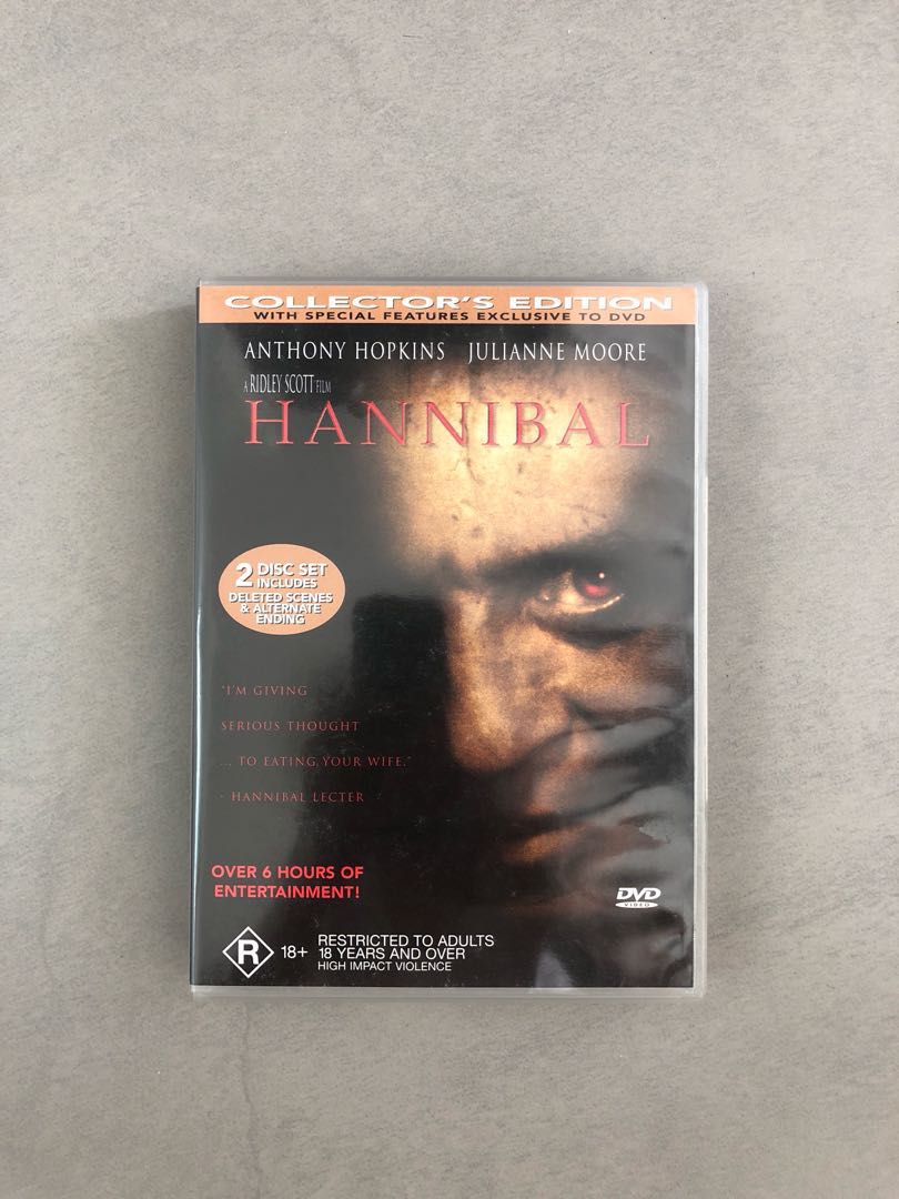 Hannibal DVD 2 disc set, Hobbies & Toys, Music & Media, CDs & DVDs on ...