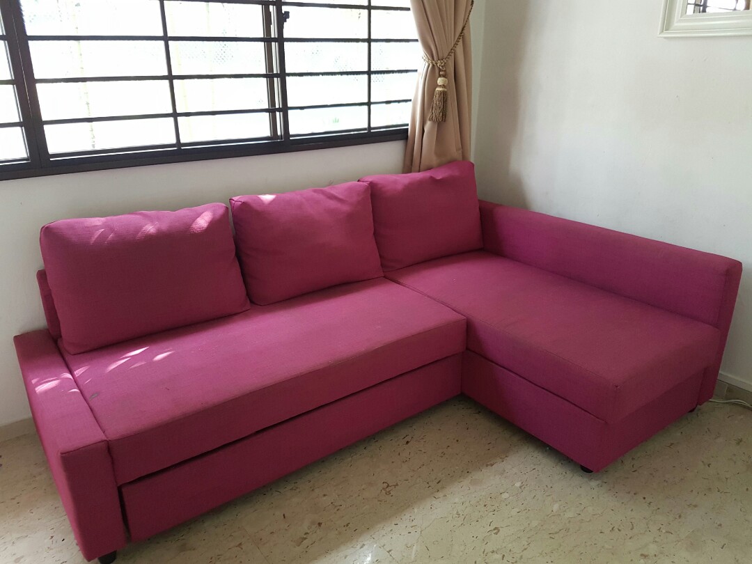 ikea friheten sofa bed used